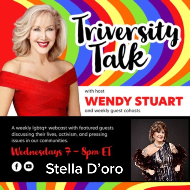 Wendy Stuart Presents TriVersity Talk! Wednesday, April 30th, 2025 At 7 PM ET With featured Guest Stella D’oro