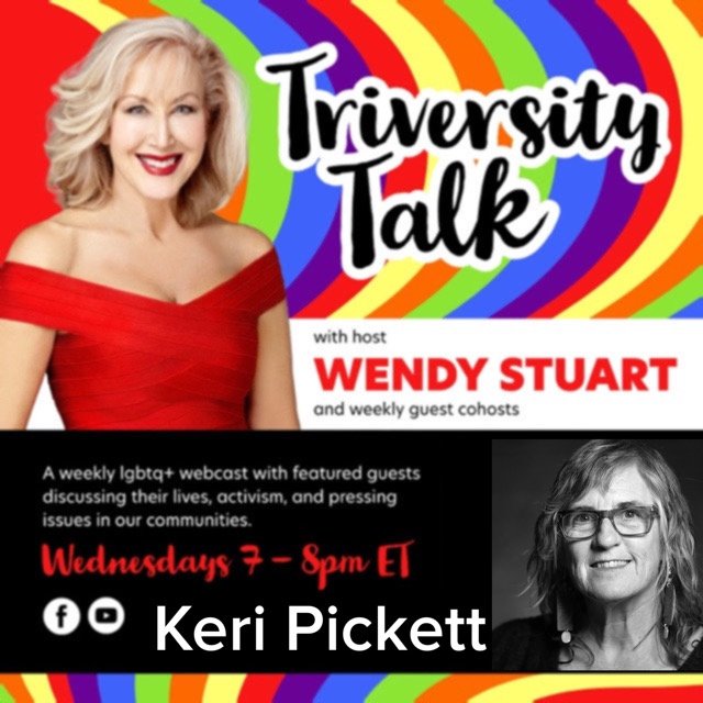 Keri Pickett Guests On TriVersity Talk! With Host Wendy Stuart 7 PM ET Wednesday, September 30th, 2026